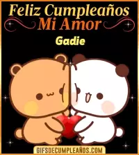 GIF Feliz Cumpleaños mi Amor Gadie